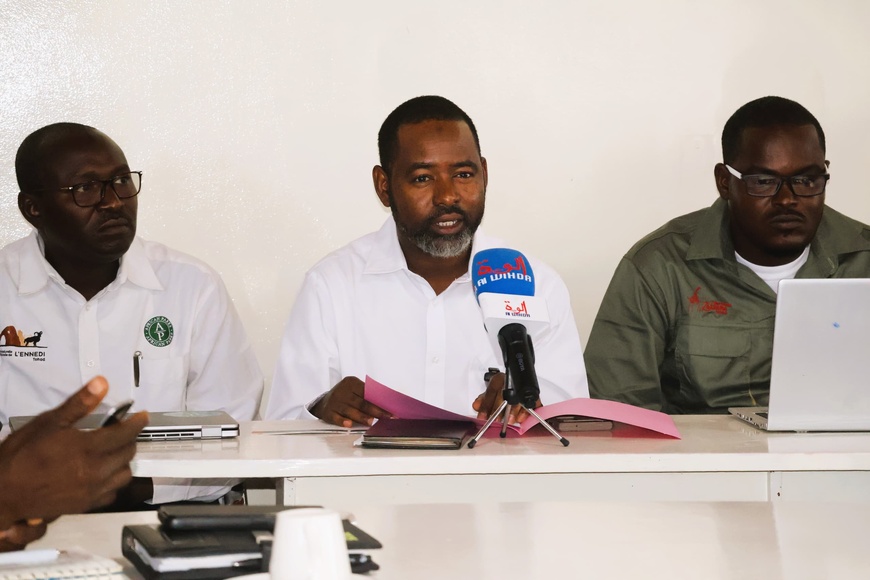 Directeur Pays d'African Parks, Ahmat Brahim Siam Directeur Pays d'African Parks, Ahmat Brahim Siam