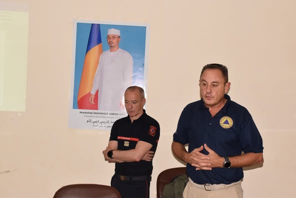 Tchad : La France renforce les capacités de la Protection Civile en gestion de crise Tchad : La France renforce les capacités de la Protection Civile en gestion de crise