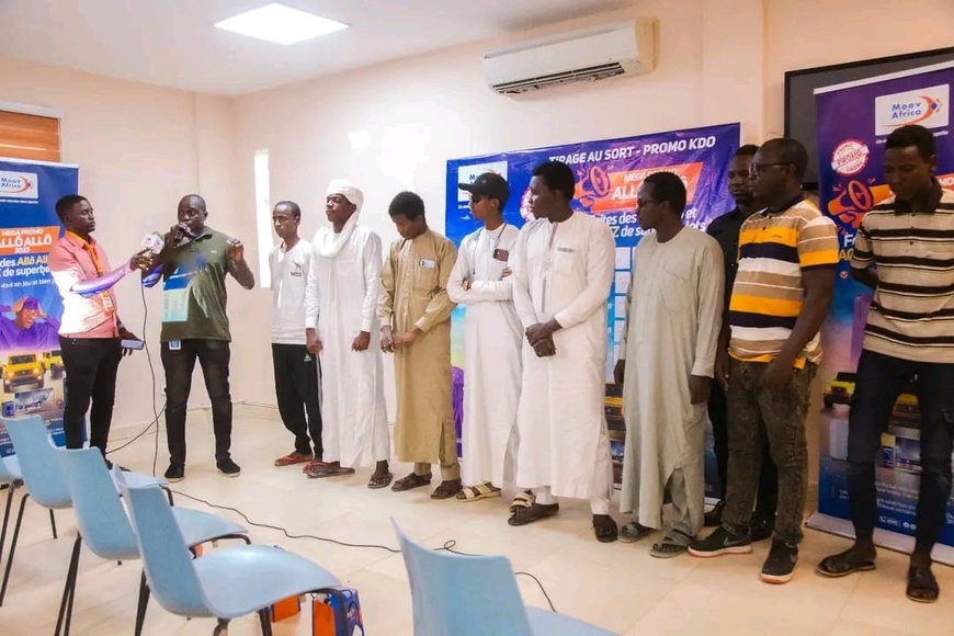 ​Tchad : Moov Africa organise le 1ier tirage au sort de la PROMO ALLÔ ALLÔ pour récompenser 14 heureux gagnants