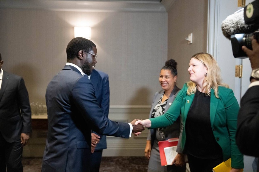 Sénégal : le président Bassirou Diomaye Faye tient des audiences stratégiques à Washington Sénégal : le président Bassirou Diomaye Faye tient des audiences stratégiques à Washington