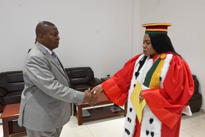RCA : le président Touadera a accordé une audience aux membres de la Cour des Comptes de la CEMAC