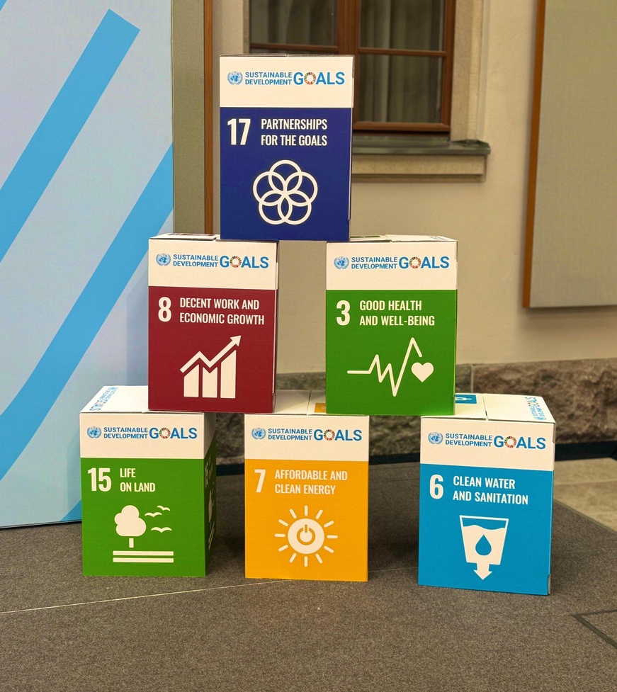 Objectifs de développement durable. Photo : hlpf.un.org Objectifs de développement durable. Photo : hlpf.un.org