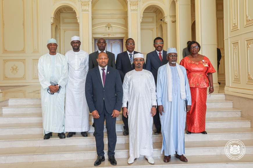 Tchad : une délégation du CAMES reçue par le président Mahamat Idriss Deby Itno Tchad : une délégation du CAMES reçue par le président Mahamat Idriss Deby Itno