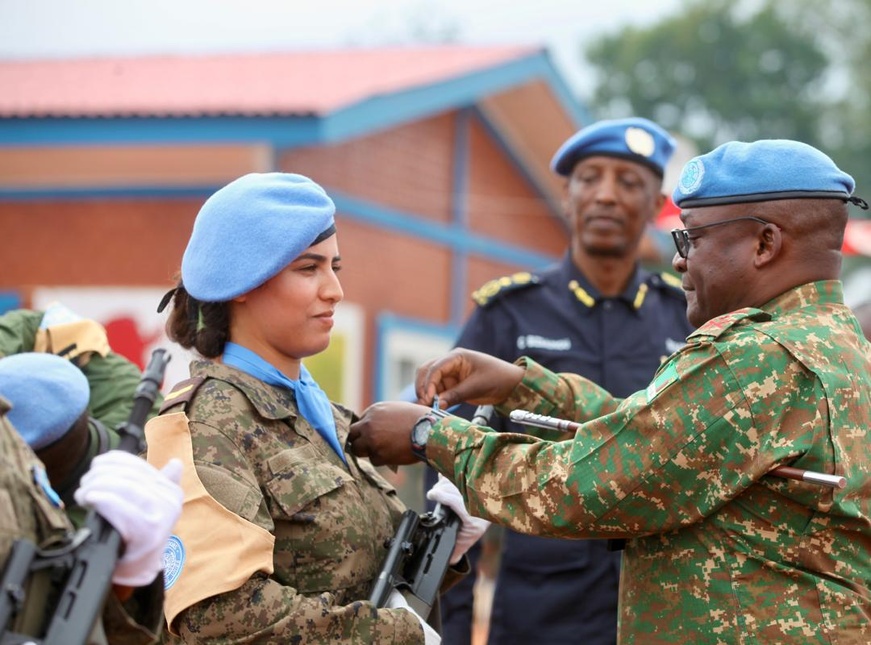 RCA : Le contingent tunisien de la MINUSCA décoré à Bangui RCA : Le contingent tunisien de la MINUSCA décoré à Bangui