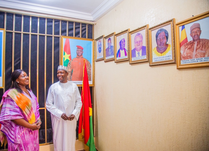 Tchad : La Ministre du Pétrole en visite de courtoisie à l'Ambassade du Tchad à Ouagadougou