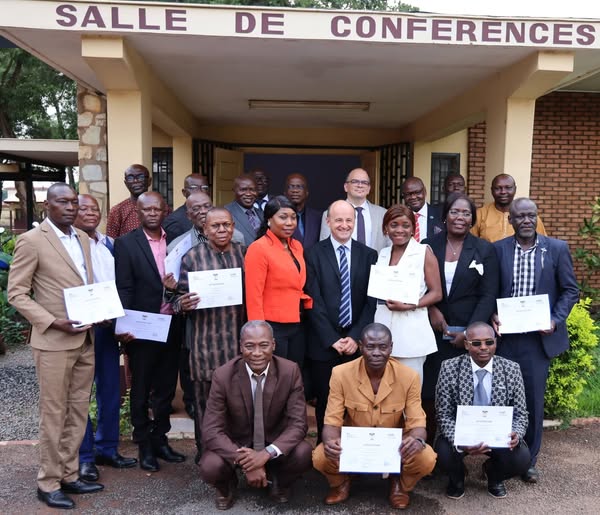 RCA : 20 nouveaux formateurs pour renforcer l'administration centrafricaine RCA : 20 nouveaux formateurs pour renforcer l'administration centrafricaine