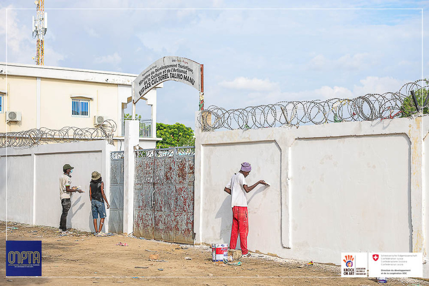 Tchad : L'Espace culturel Talino Manu fait peau neuve avec un atelier Graffiti