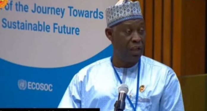 Forum politique de haut niveau 2025 : Dr Ahmat Mbodou Mahamat plaide pour un soutien financier en faveur du Tchad Forum politique de haut niveau 2025 : Dr Ahmat Mbodou Mahamat plaide pour un soutien financier en faveur du Tchad