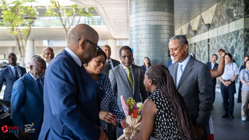 Expo 2025 Osaka : le vice-président du gouvernement prend part à la Semaine du Gabon Expo 2025 Osaka : le vice-président du gouvernement prend part à la Semaine du Gabon