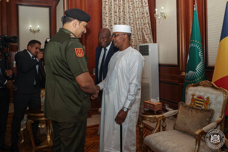 Tchad : Le Général Saddam Haftar reçu au Palais Toumaï