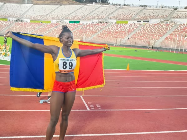 Tchad : La Ministre de la Femme célèbre la victoire d'Esther Mingueyam aux Jeux Africains Scolaires Tchad : La Ministre de la Femme célèbre la victoire d'Esther Mingueyam aux Jeux Africains Scolaires