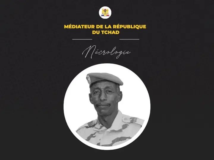 Tchad : Décès de l'Adjudant-Chef Touré Mahamat Sani, chef du détachement de sécurité de la Médiature de la République Tchad : Décès de l'Adjudant-Chef Touré Mahamat Sani, chef du détachement de sécurité de la Médiature de la République