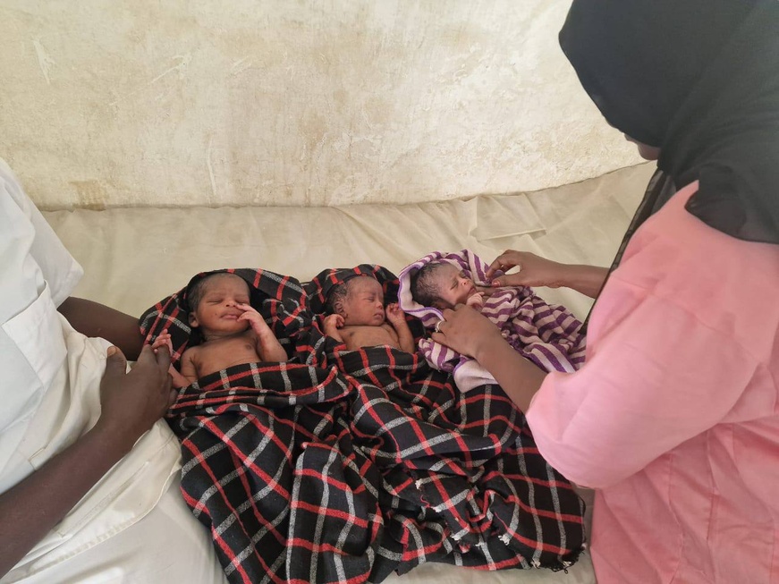 Tchad : une femme accouche des triplés à l’hôpital provincial de Faya Tchad : une femme accouche des triplés à l’hôpital provincial de Faya