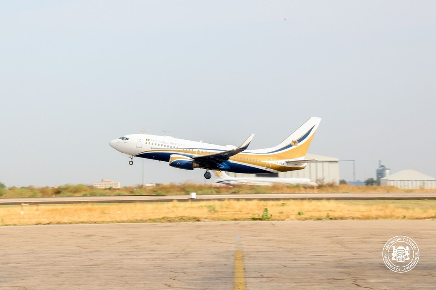 Tchad : le président Mahamat Idriss Deby Itno à Niamey Tchad : le président Mahamat Idriss Deby Itno à Niamey
