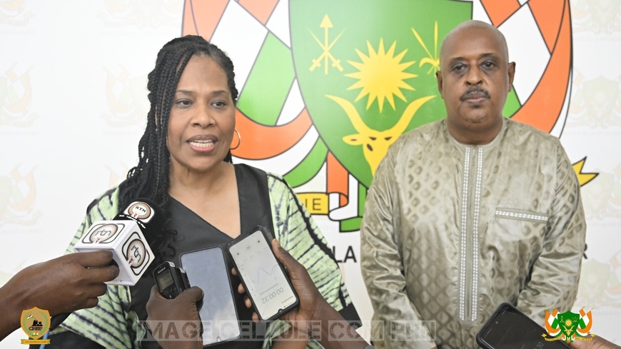 Niger : le président de la République reçoit l’activiste Nathalie Yamb Niger : le président de la République reçoit l’activiste Nathalie Yamb