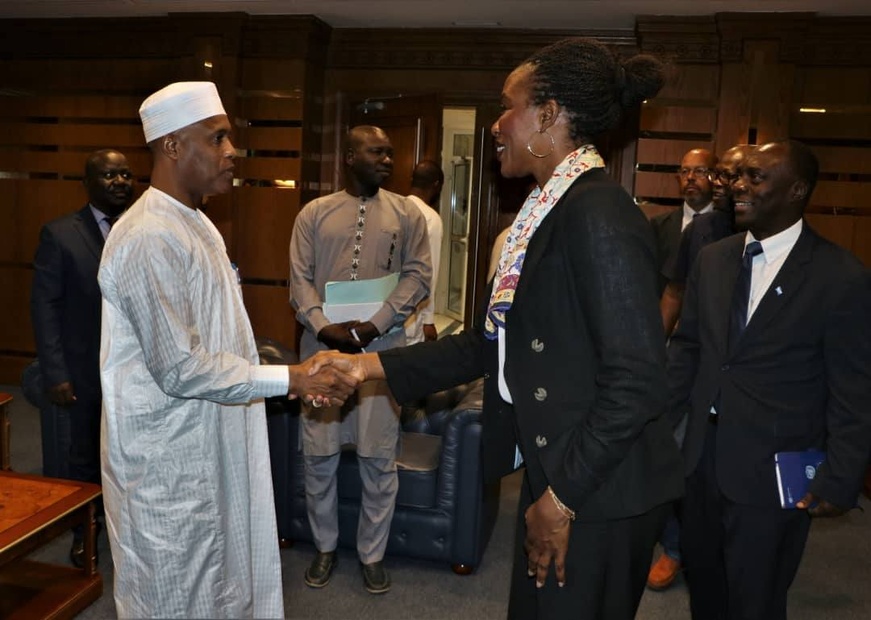 Tchad : une délégation des humanitaires des Nations-Unies reçue par le ministre d'État chargé des Affaires étrangères Tchad : une délégation des humanitaires des Nations-Unies reçue par le ministre d'État chargé des Affaires étrangères