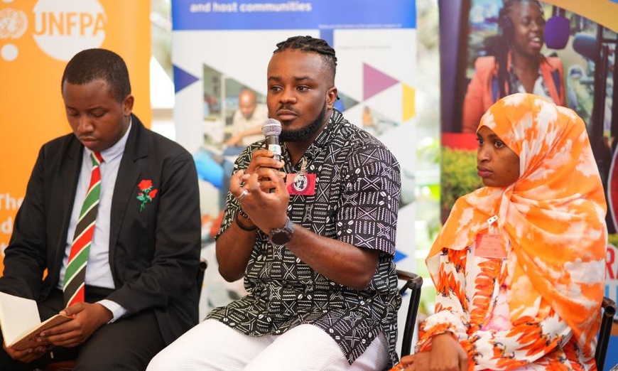 Stanley Anigbogu, Jeune Personnalité du Commonwealth de l'année 2025, intervenant lors d'une table ronde. Photo : thecommonwealth.org