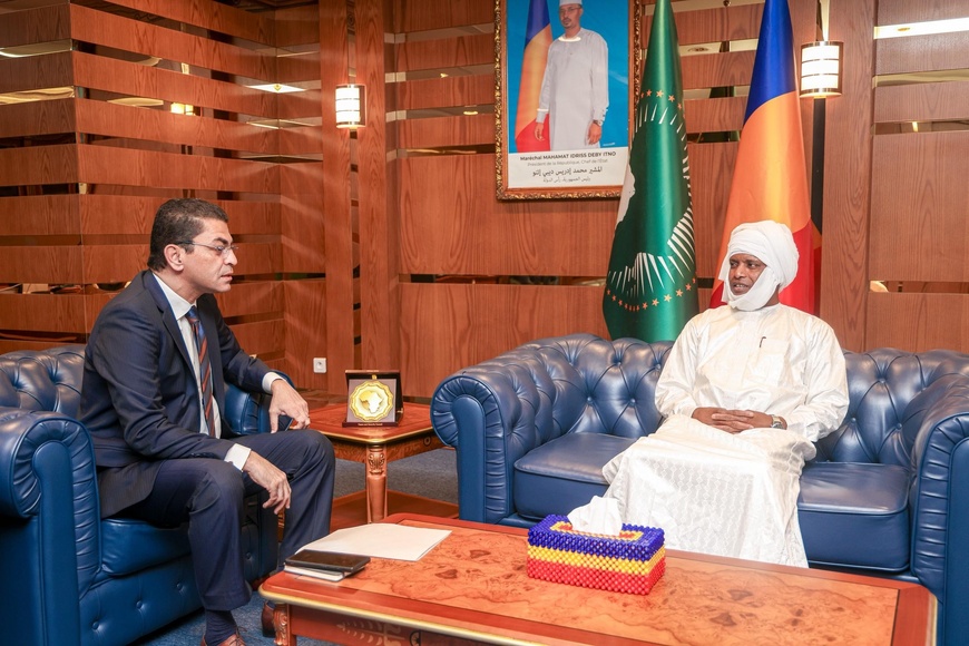 Tchad/Égypte : l'ambassadeur d'Égypte reçu par le ministre des Affaires étrangères Tchad/Égypte : l'ambassadeur d'Égypte reçu par le ministre des Affaires étrangères