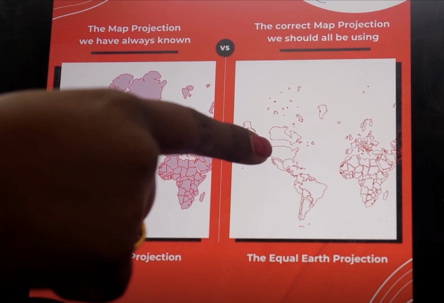 L’Union africaine réclame l’adoption d’une carte du monde reflétant la véritable taille du continent L’Union africaine réclame l’adoption d’une carte du monde reflétant la véritable taille du continent