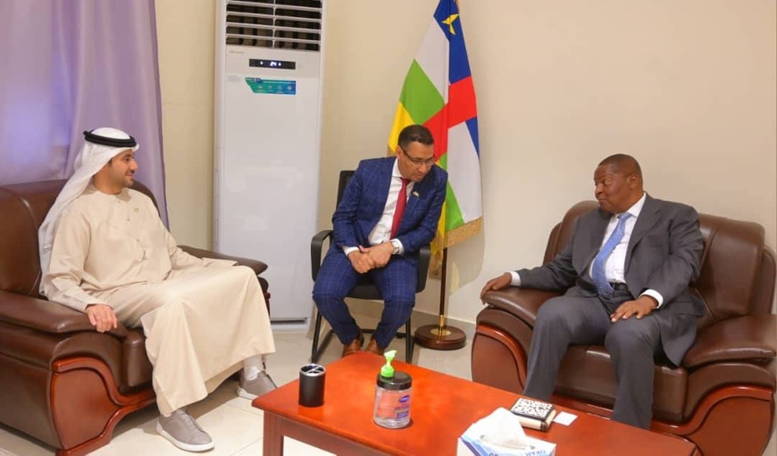 RCA : le président de la République accorde une audience au PDG de la société émiratie GSU RCA : le président de la République accorde une audience au PDG de la société émiratie GSU