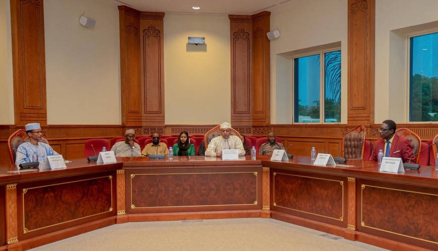 Tchad : réunion de prise de contact entre le ministre des Affaires étrangères et ses nouveaux collaborateurs Tchad : réunion de prise de contact entre le ministre des Affaires étrangères et ses nouveaux collaborateurs