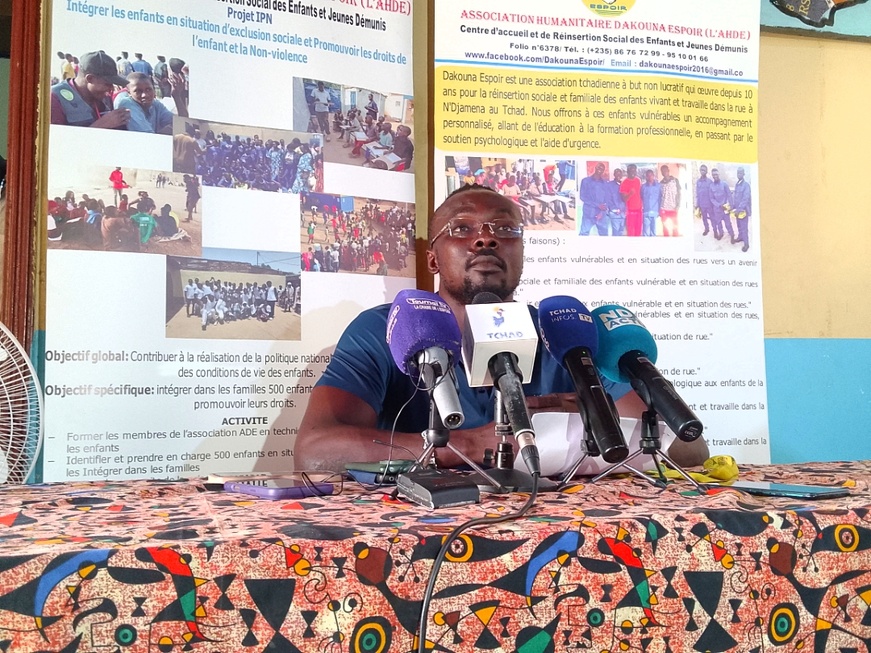 Tchad : Le fondateur de l'association Dakouna Espoir dément les accusations et réclame la reconnaissance de son action Tchad : Le fondateur de l'association Dakouna Espoir dément les accusations et réclame la reconnaissance de son action