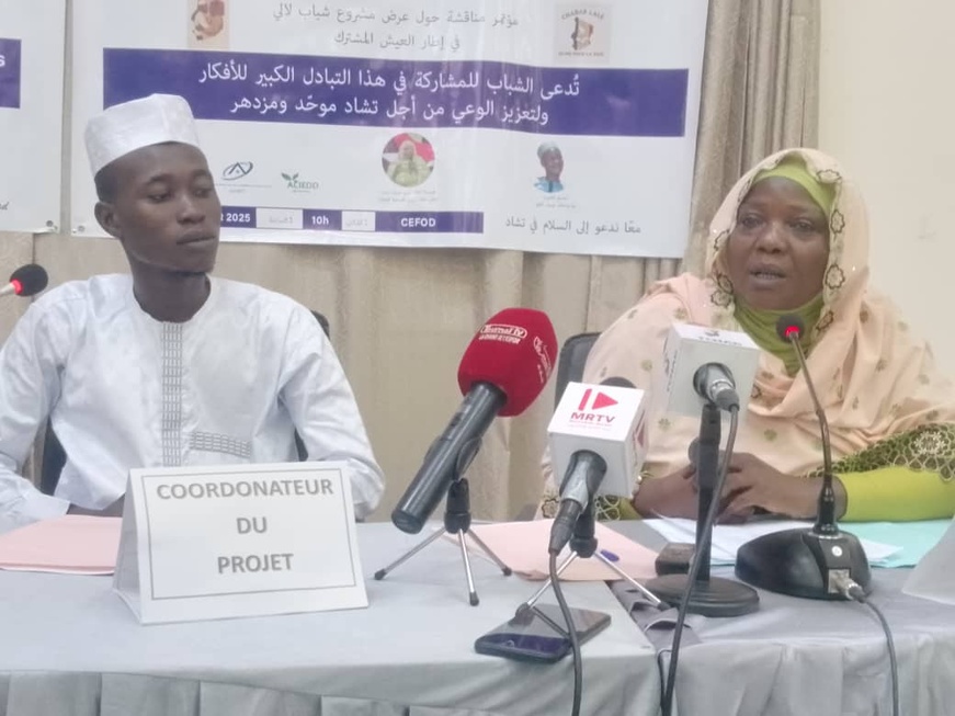 Tchad : lancement du projet Chabab Lalé pour une cohabitation harmonieuse Tchad : lancement du projet Chabab Lalé pour une cohabitation harmonieuse