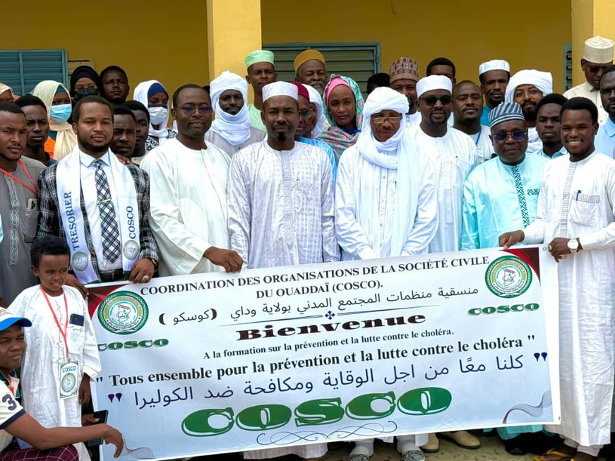 Tchad : 200 agents formés pour lutter contre le choléra à Abéché Tchad : 200 agents formés pour lutter contre le choléra à Abéché