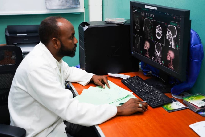 Tchad :  une mission de radiologie interventionnelle sur le terrain