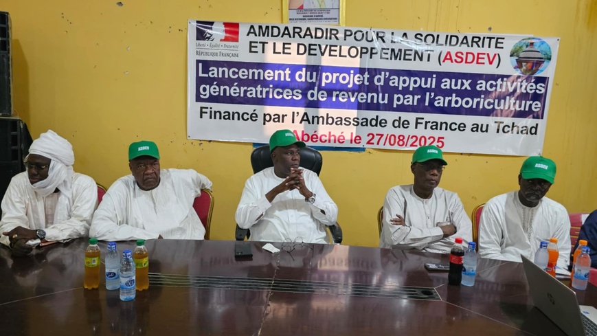 Tchad : à Abéché, l'ASDEV lance son projet d'appui aux activités génératrices de revenu par l'arboriculture Tchad : à Abéché, l'ASDEV lance son projet d'appui aux activités génératrices de revenu par l'arboriculture