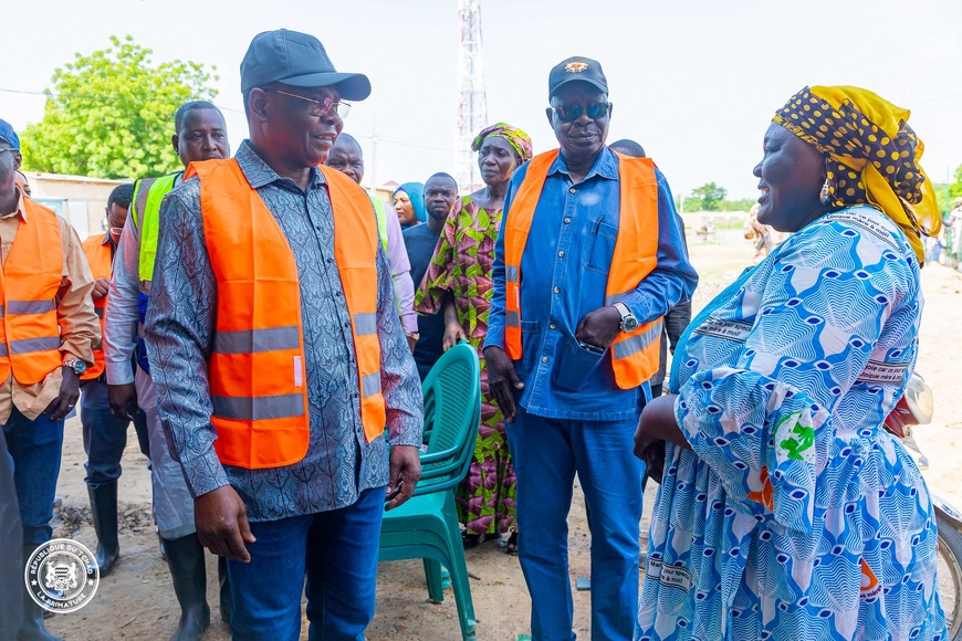 Tchad : le Premier ministre inspecte les zones à haut risque d'inondations de N’Djamena Tchad : le Premier ministre inspecte les zones à haut risque d'inondations de N’Djamena