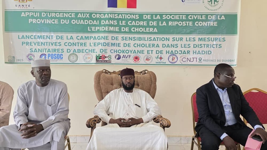 Tchad : à Abéché, l'ONG Base lance une campagne de sensibilisation contre le choléra Tchad : à Abéché, l'ONG Base lance une campagne de sensibilisation contre le choléra