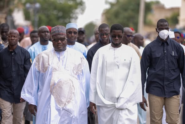 Sénégal : Le président Faye en visite à Tivaouane Sénégal : Le président Faye en visite à Tivaouane