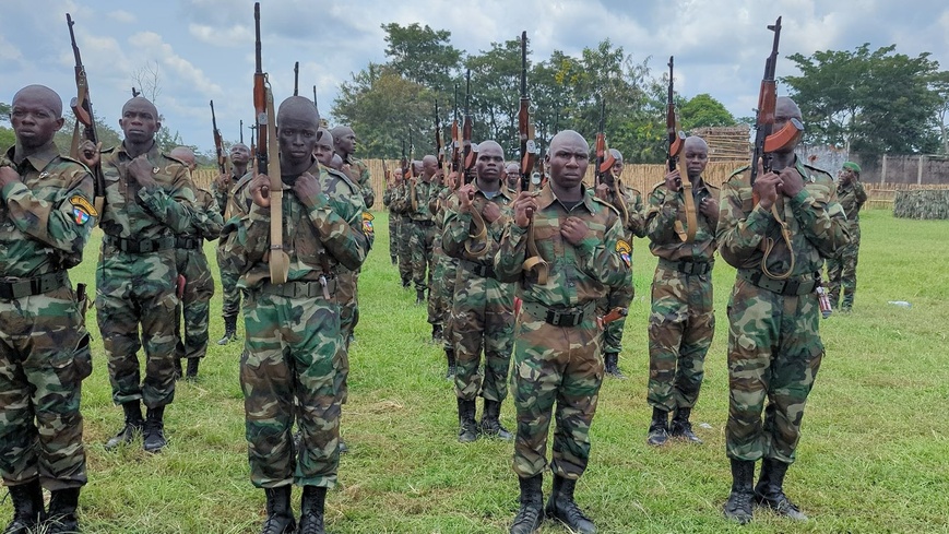 RCA : 644 nouvelles recrues rejoignent les FACA à Béréngo RCA : 644 nouvelles recrues rejoignent les FACA à Béréngo