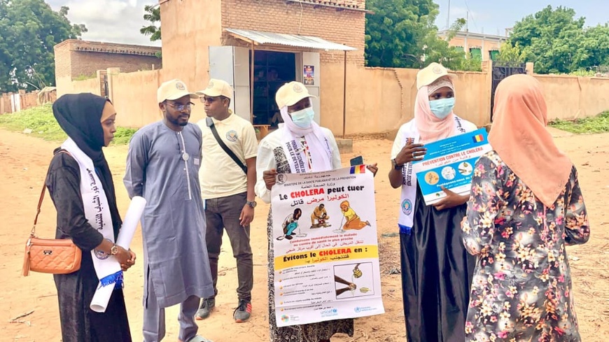 Tchad : la FLJD et la mairie de Goz-Beïda s'unissent contre le choléra Tchad : la FLJD et la mairie de Goz-Beïda s'unissent contre le choléra