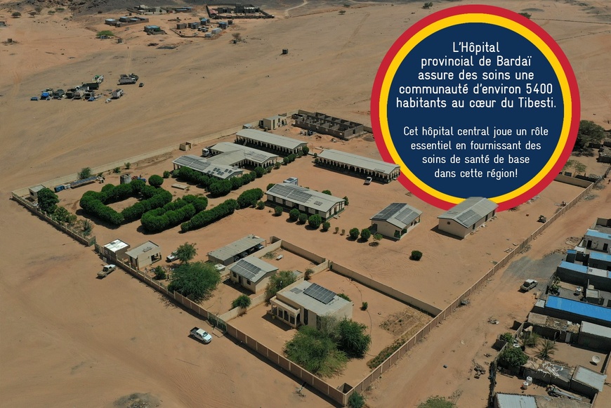 Tchad : Des panneaux solaires pour l'hôpital de Bardaï Tchad : Des panneaux solaires pour l'hôpital de Bardaï