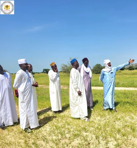 Tchad : Le préfet de Biltine visite le site de la future ceinture verte