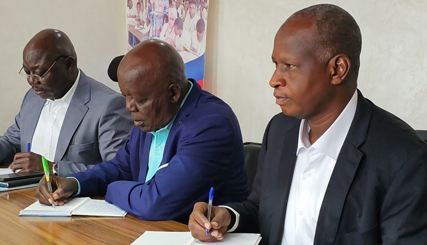 Tchad : le ministre de l’Education nationale reçoit le bureau exécutif national du SET