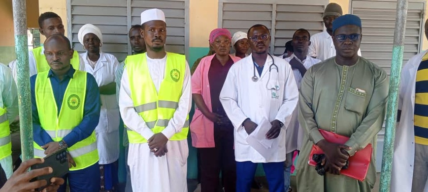 Tchad : La Ligue des Anciens Élèves du Lycée Ouhoud fait un don à l'Hôpital de Moundou