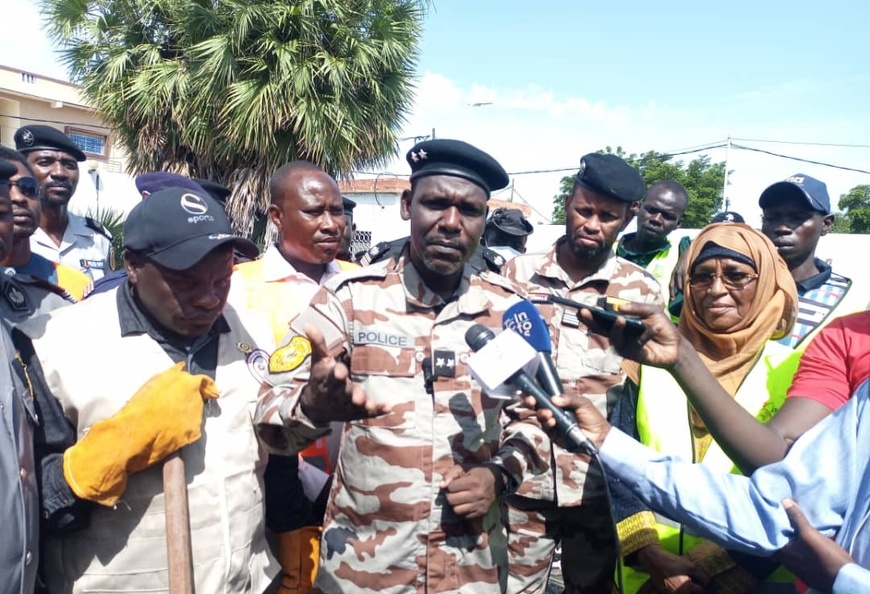 N’Djamena : l’AFC allie citoyenneté et écologie à la Direction Générale de la Police n°2 N’Djamena : l’AFC allie citoyenneté et écologie à la Direction Générale de la Police n°2