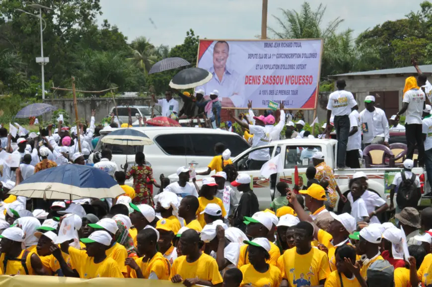 Campagne électorale : Denis Sassou N’Guesso promet le bitumage de la route Ollombo-Abala
