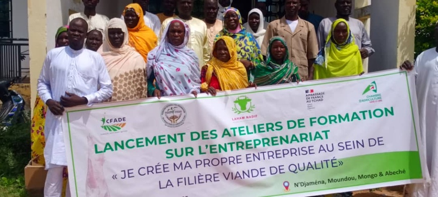 Tchad : À Mongo, lancement d’une formation en entrepreneuriat sur la filière viande de qualité Tchad : À Mongo, lancement d’une formation en entrepreneuriat sur la filière viande de qualité