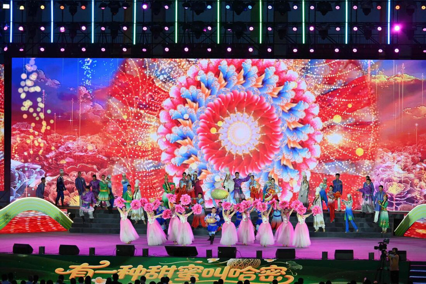 The 19th Hami melon festival opens. (Photo/Hu Bin) The 19th Hami melon festival opens. (Photo/Hu Bin)