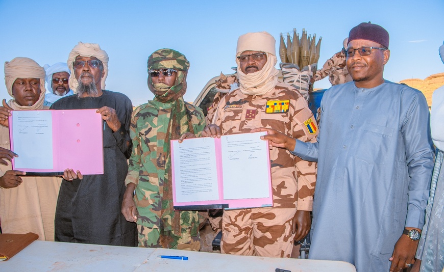 Tchad : Au Tibesti, Difa Al-Watan signe un accord de paix avec le Gouvernement