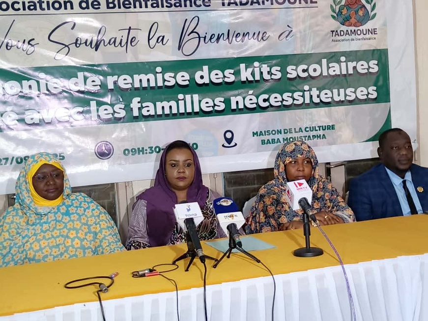 Tchad : Tadamoune encourage les enfants issus de familles vulnérables en leur offrant des kits scolaires Tchad : Tadamoune encourage les enfants issus de familles vulnérables en leur offrant des kits scolaires