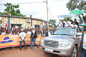 Campagne électorale au Congo : Émotion et affluence au meeting du candidat Sassou N'Guesso à Mouyondzi et Kinkala Campagne électorale au Congo : Émotion et affluence au meeting du candidat Sassou N'Guesso à Mouyondzi et Kinkala