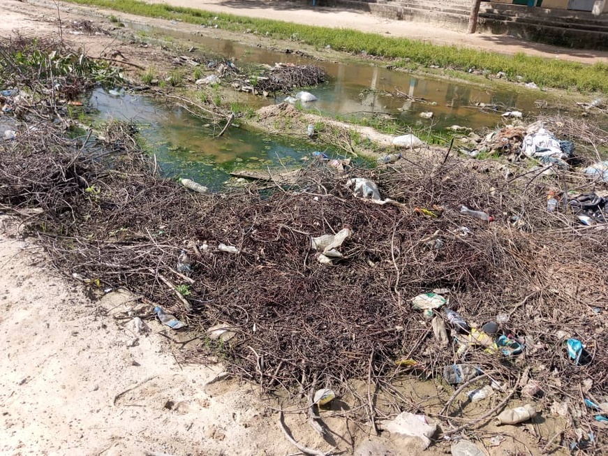Tchad : Les eaux stagnantes à N’Djaména, une véritable bombe sanitaire à retardement Tchad : Les eaux stagnantes à N’Djaména, une véritable bombe sanitaire à retardement