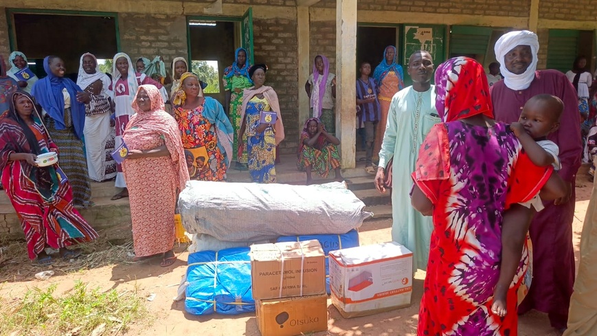 Tchad : Solidarité des cadres du MPS de Korbol envers les sinistrés des inondations de Nielim Tchad : Solidarité des cadres du MPS de Korbol envers les sinistrés des inondations de Nielim