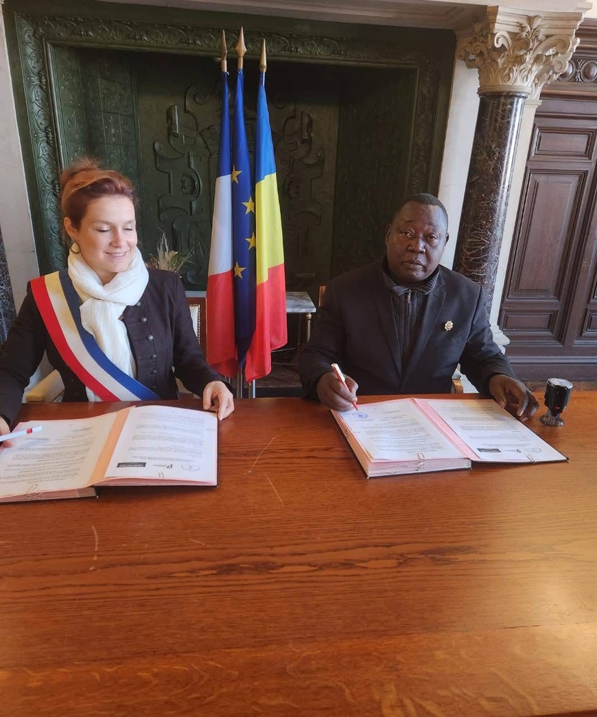 Coopération Tchad-France : Une délégation de la Mairie de Moundou en mission d'échange à Poitiers Coopération Tchad-France : Une délégation de la Mairie de Moundou en mission d'échange à Poitiers