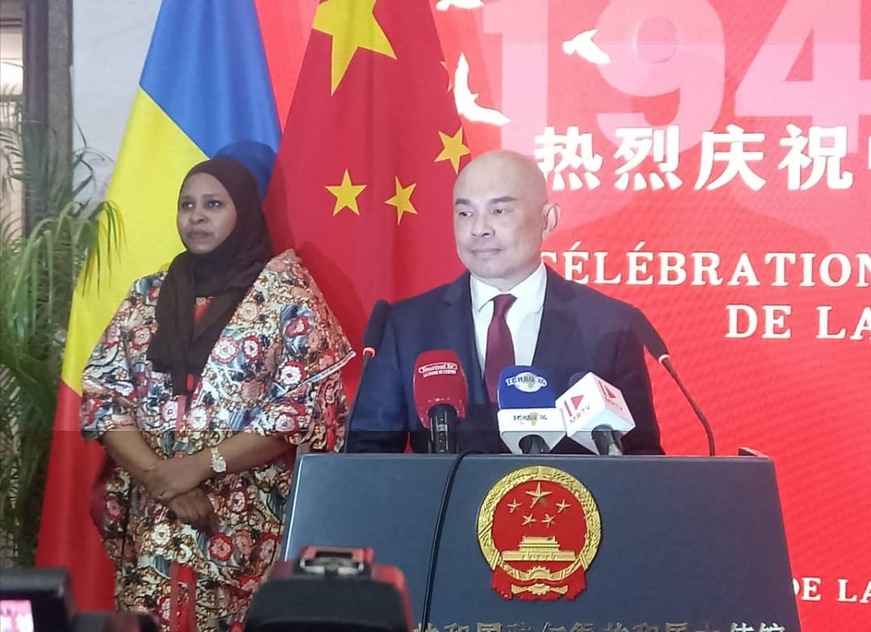 Tchad : l'ambassade de Chine a célébré le 76ème anniversaire de la fondation de la République de Chine
